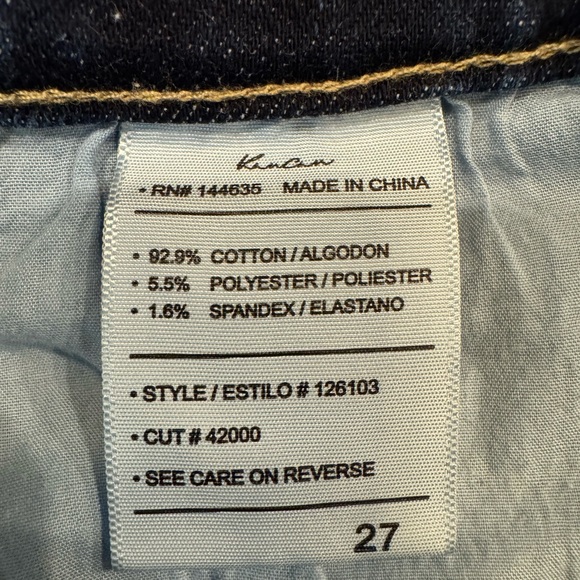 Kancan Jeans Women’s Size 27 Maurices Exclusive Estilo Skinny Stretch Distressed - Picture 10 of 13